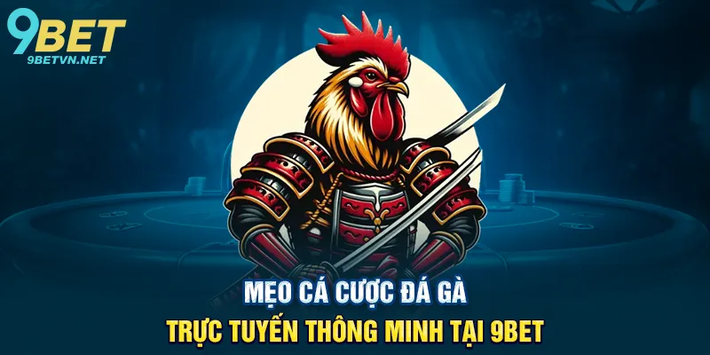 Mẹo cá cược đá gà trực tuyến thông minh tại 9BET